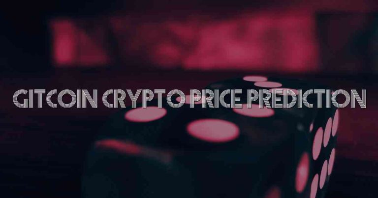 Gitcoin Crypto Price Prediction