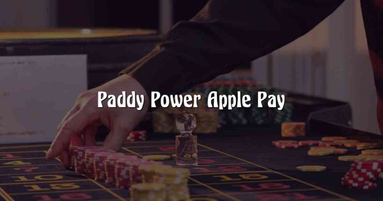 Paddy Power Apple Pay