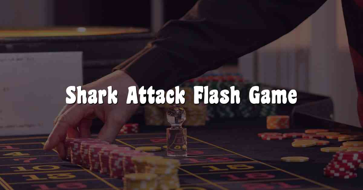 Shark Attack Flash Game