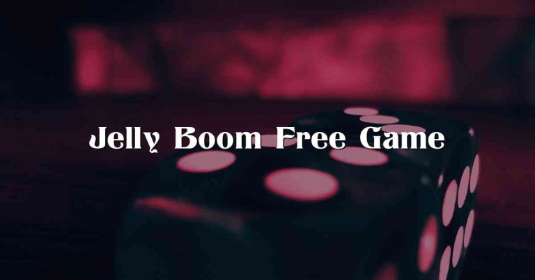 Jelly Boom Free Game