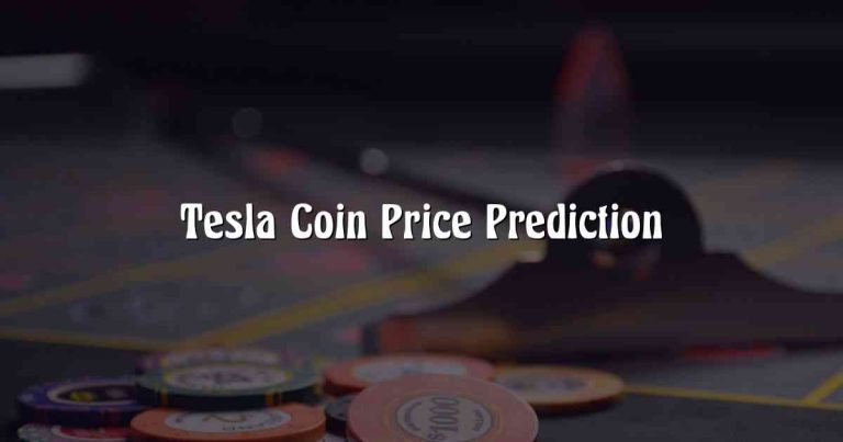 Tesla Coin Price Prediction